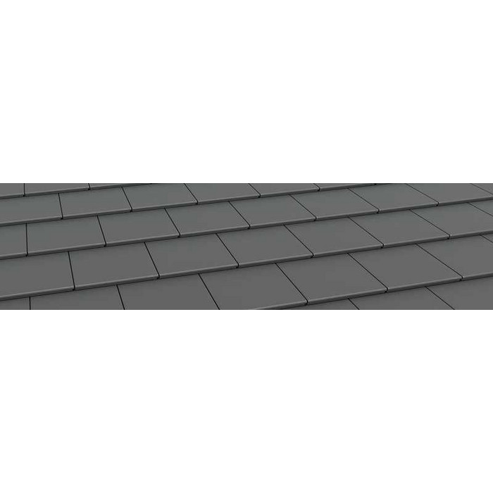 Цементно-песчаная черепица Braas Тевива Графит